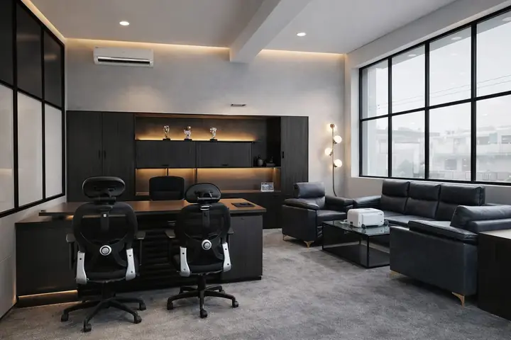 Corporate office and meeting area