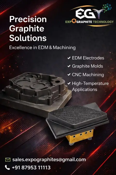 Precision graphite solutions: EDM electrodes, graphite moulds and CNC machining